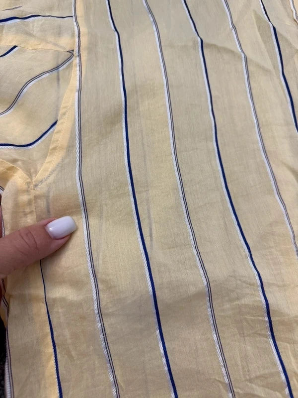 Isabel Marant new satchel shirt cotton silk viscose blend yellow shirt - view 5