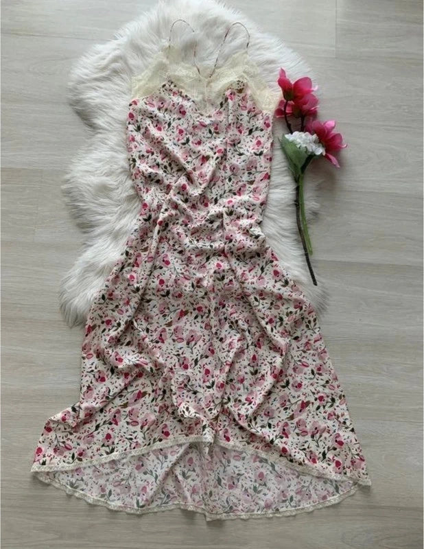 Zadig & Voltaire risty print silk long lace dress - view 2
