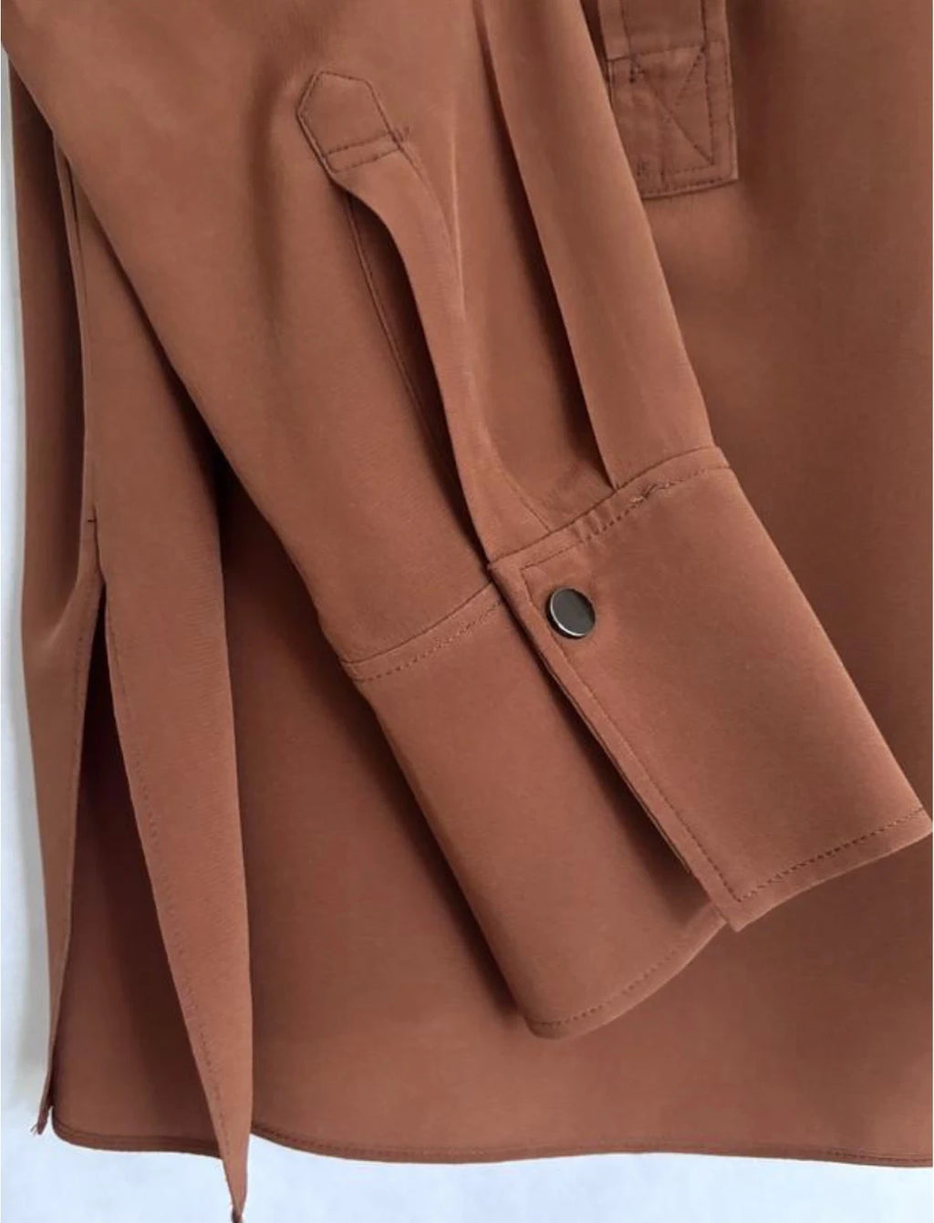 Dorothee Schumacher brown silk blouse - view 3