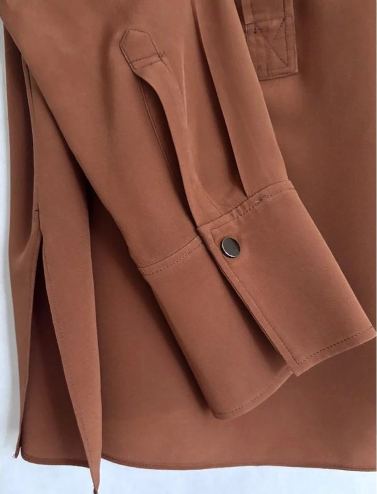 Dorothee Schumacher brown silk blouse - view 3