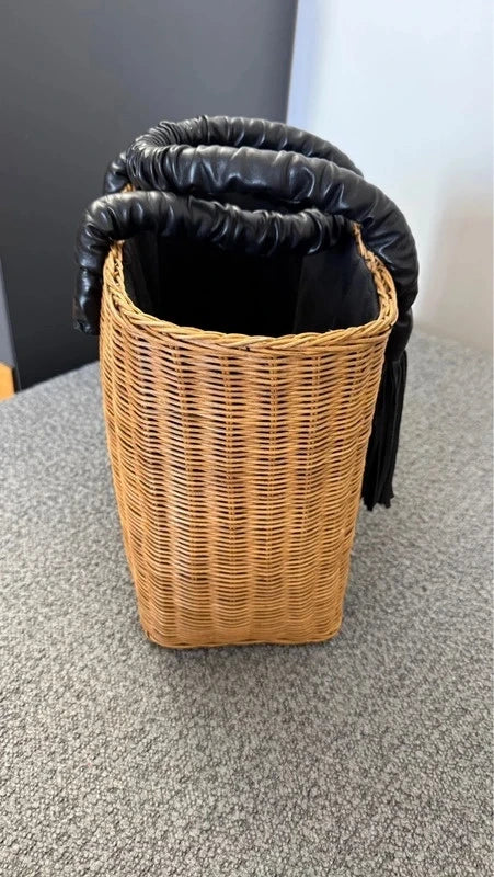 Dorothee Schumacher raphia bucket bag - view 3