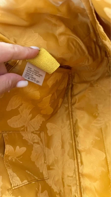 Longchamp roseau croco yellow hand / shoulder bag - view 12