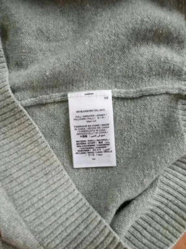 Bonpoint turquoise cashmere jumper - view 7