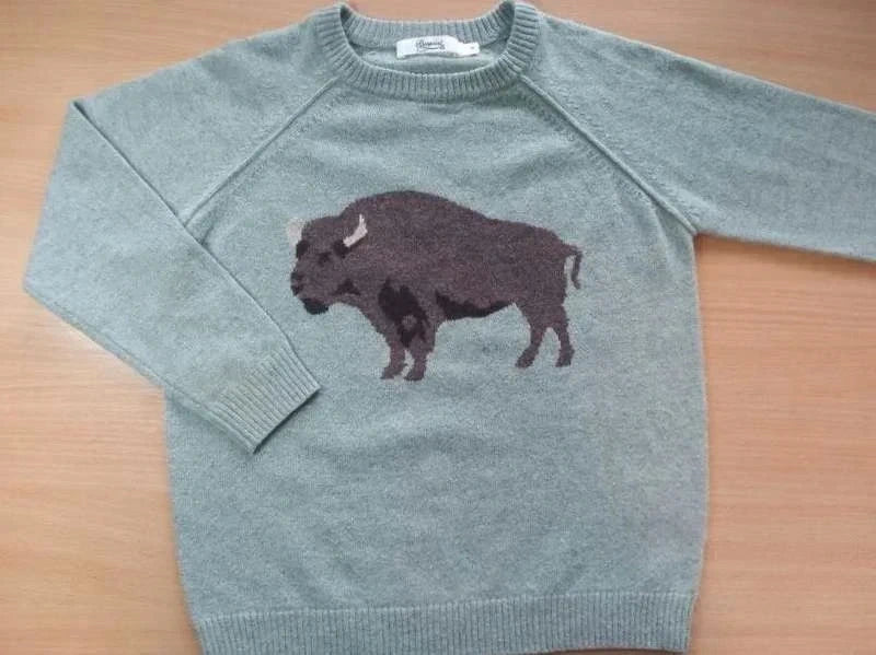Bonpoint turquoise cashmere jumper