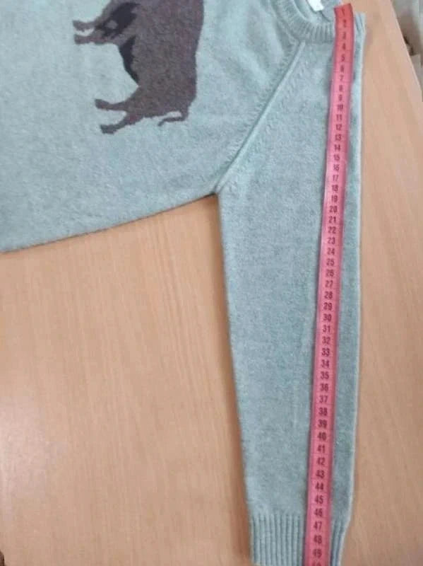 Bonpoint turquoise cashmere jumper - view 5