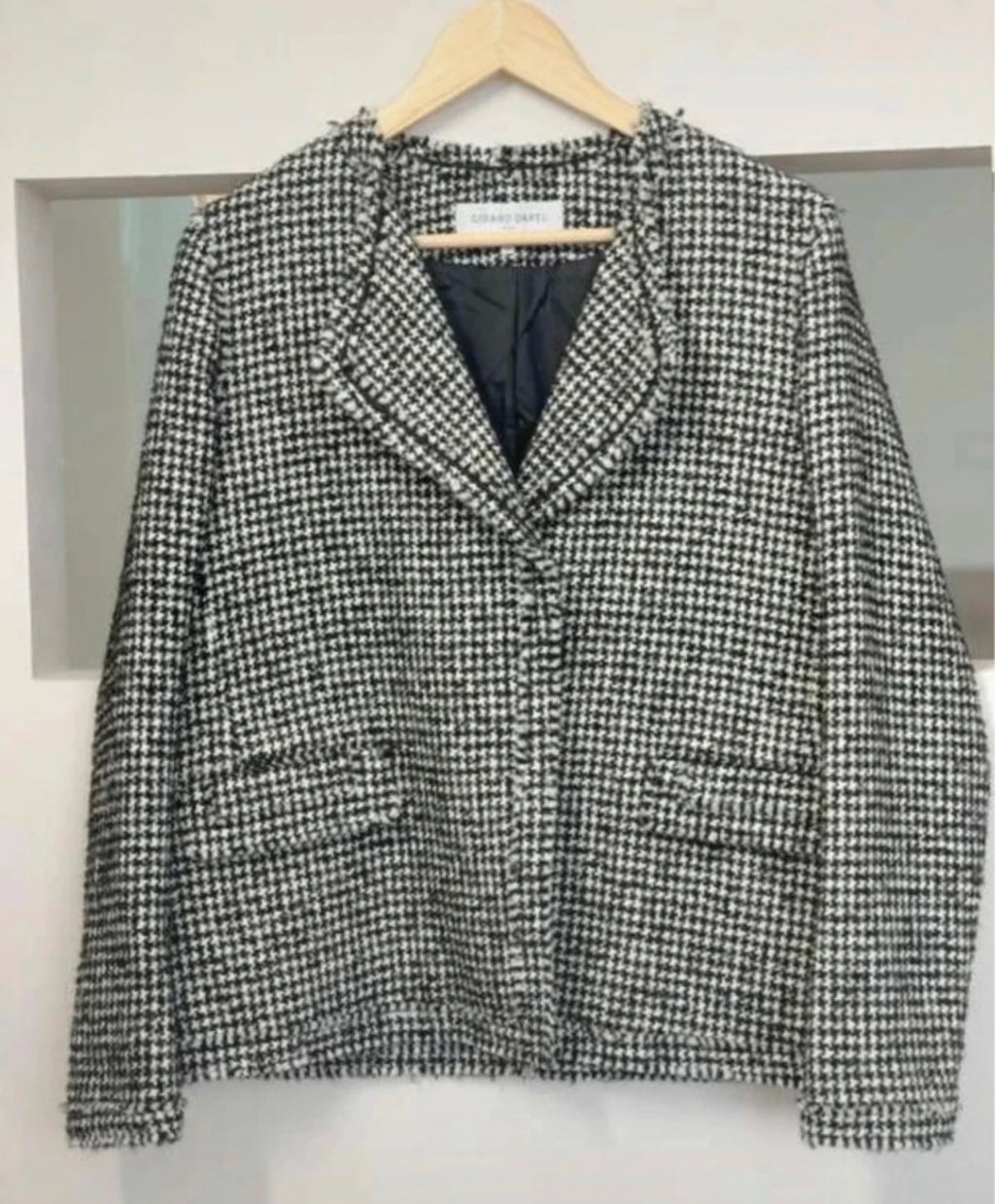 Gerard Darel wool alpaca acrylic blend jacket blazer