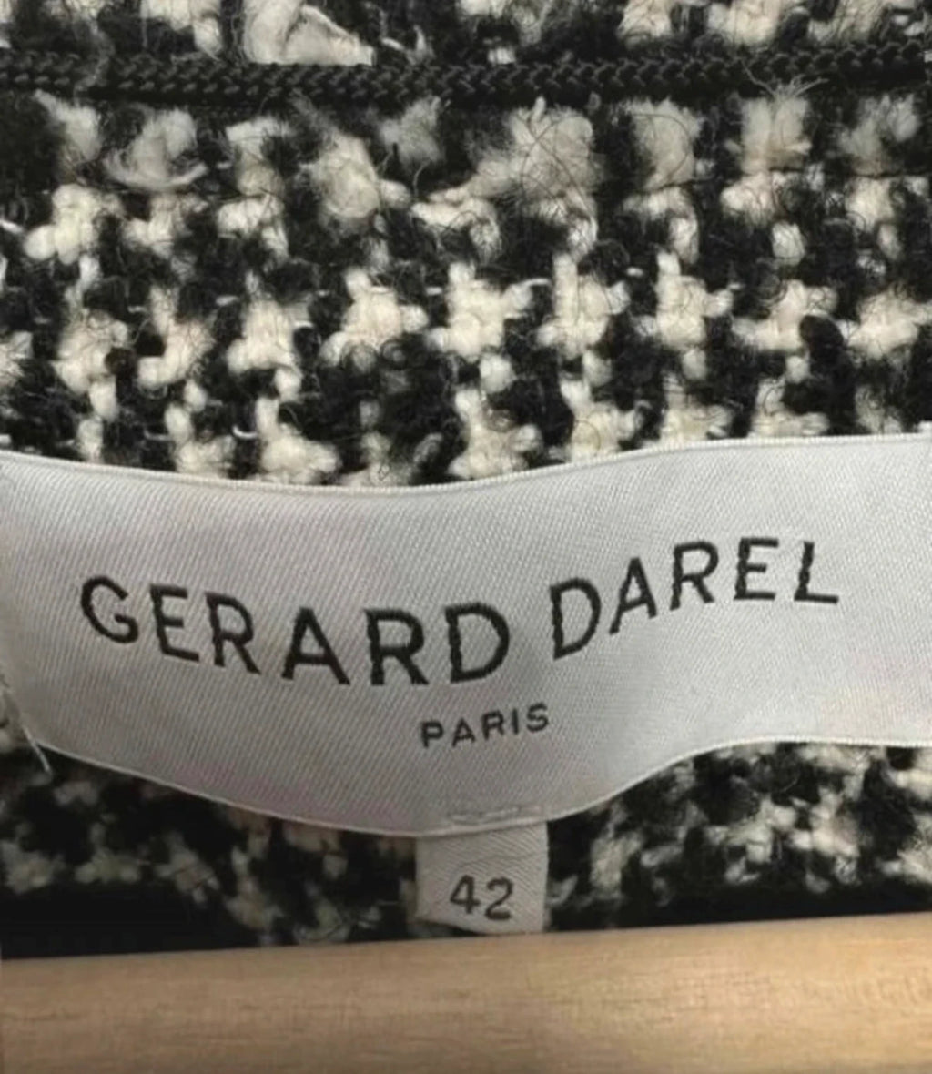 Gerard Darel wool alpaca acrylic blend jacket blazer - view 3
