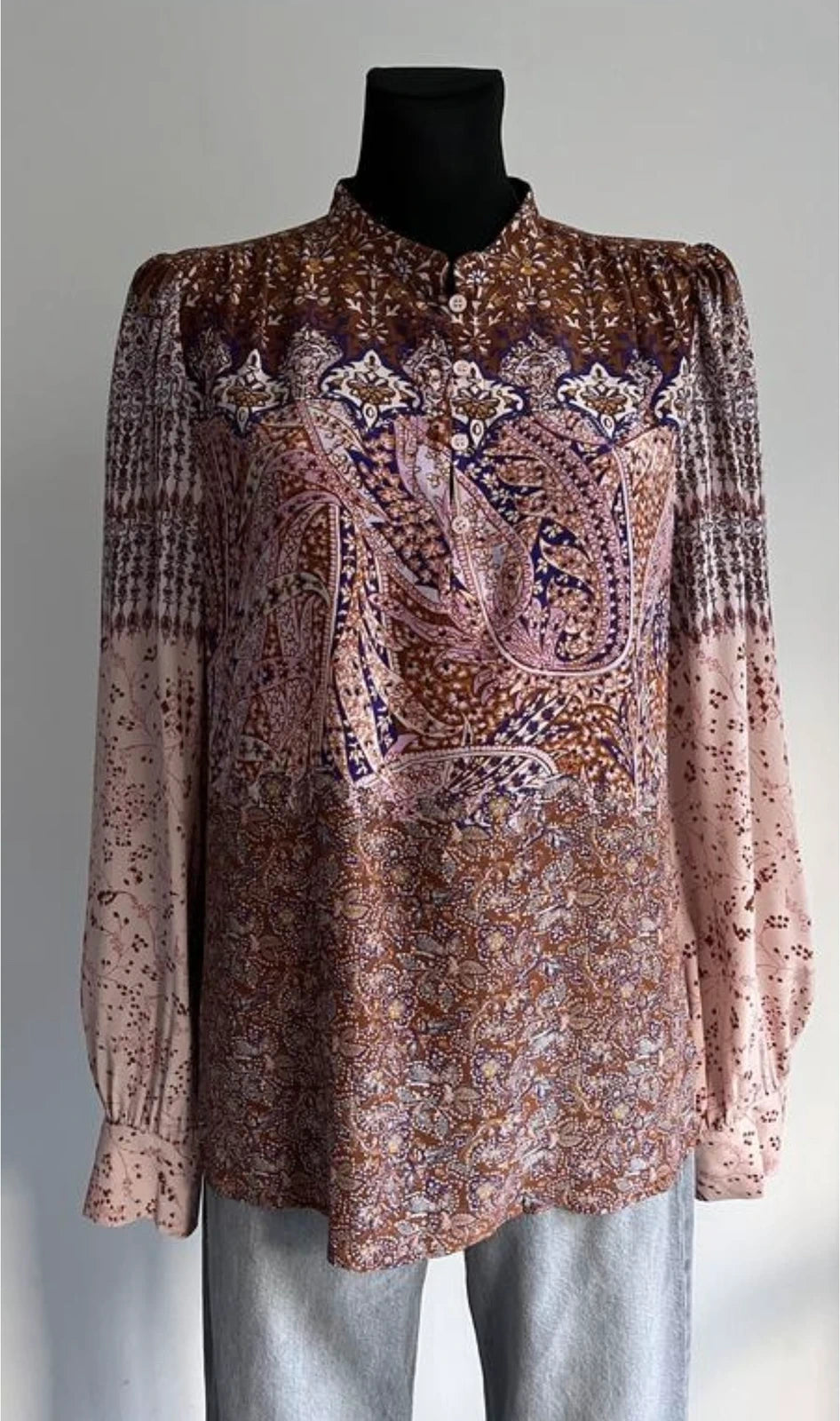 Vanessa Bruno viscose silk blouse
