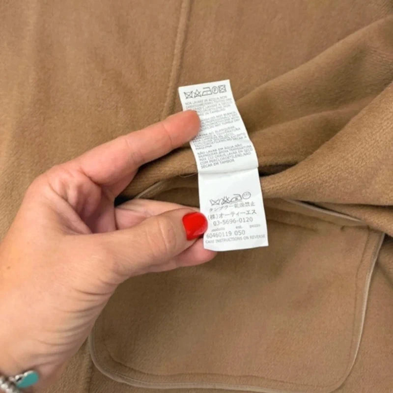 Max Mara Studio angora wool cashmere blend beige brown jacket blazer - view 9