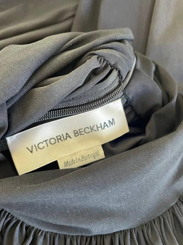 Victoria Beckham  black long dress
