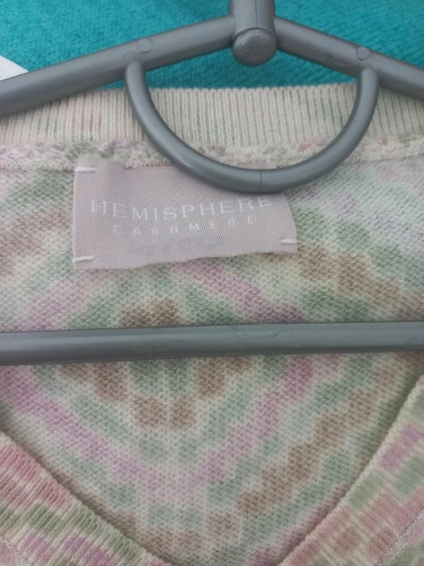 Hemisphere cashmere pastel oversize jumper sweater