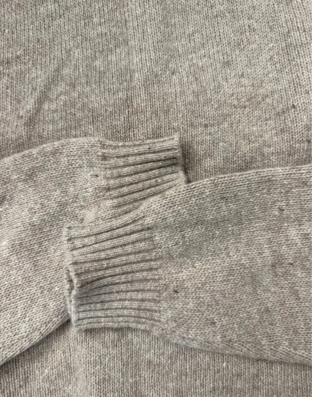 Nicole Farhi beige lambswool cashmere blend sweater