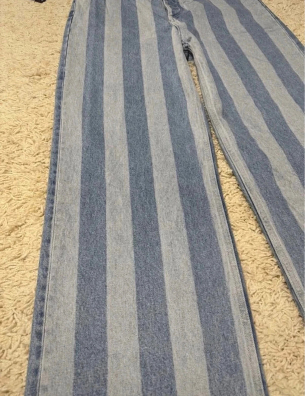 Nanushka new striped jeans