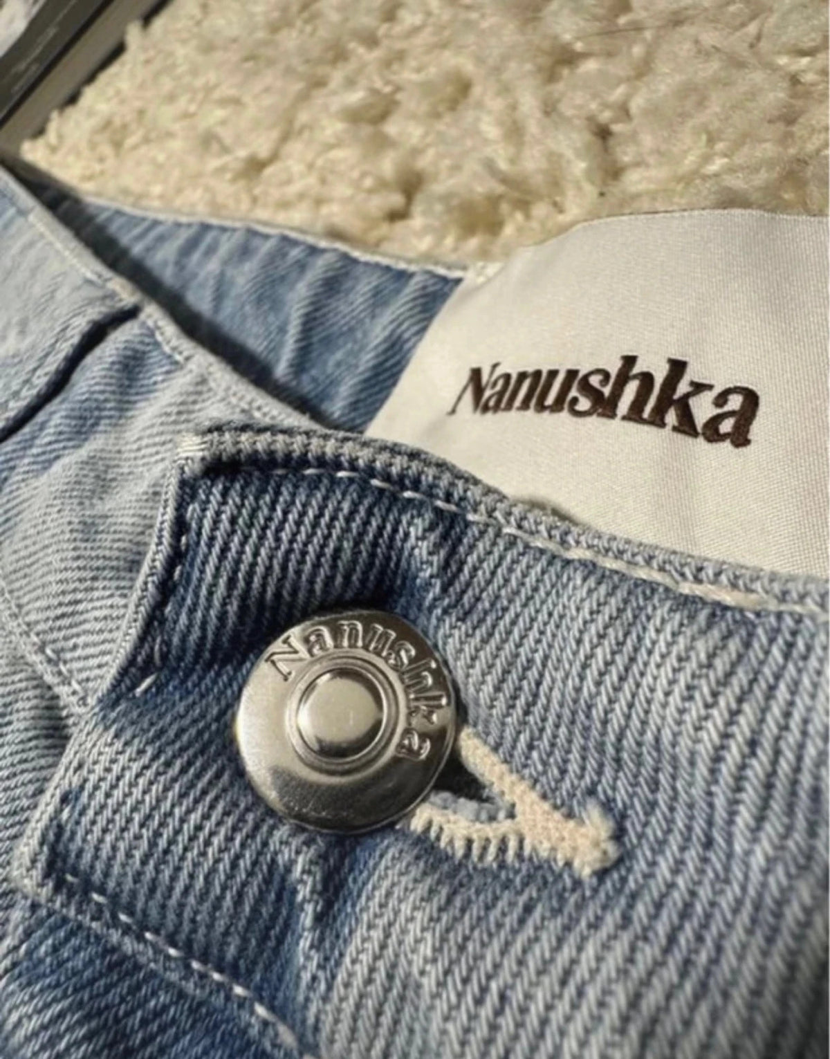 Nanushka new striped jeans