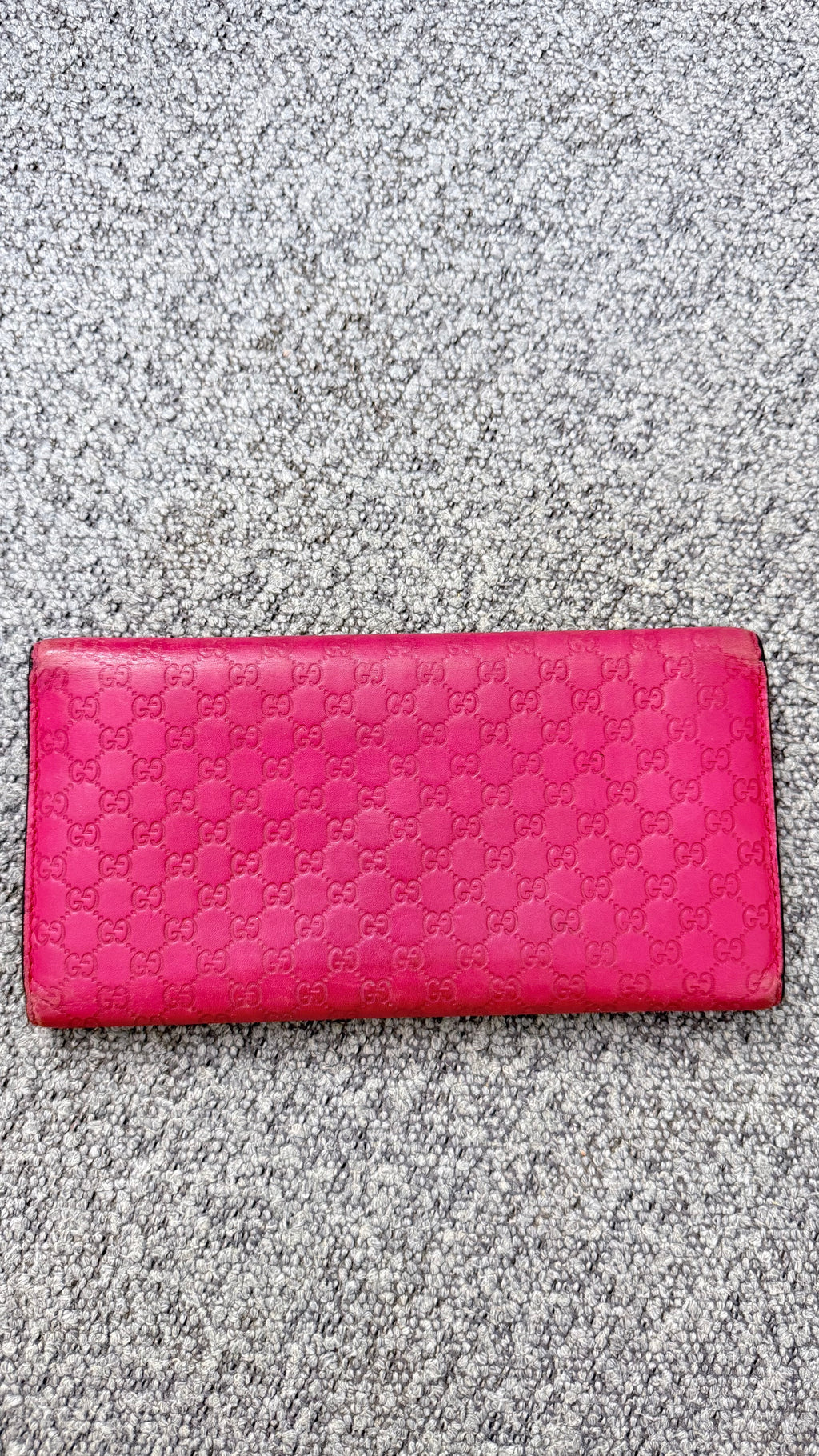 Gucci Microguccissima interlocking G continental wallet
