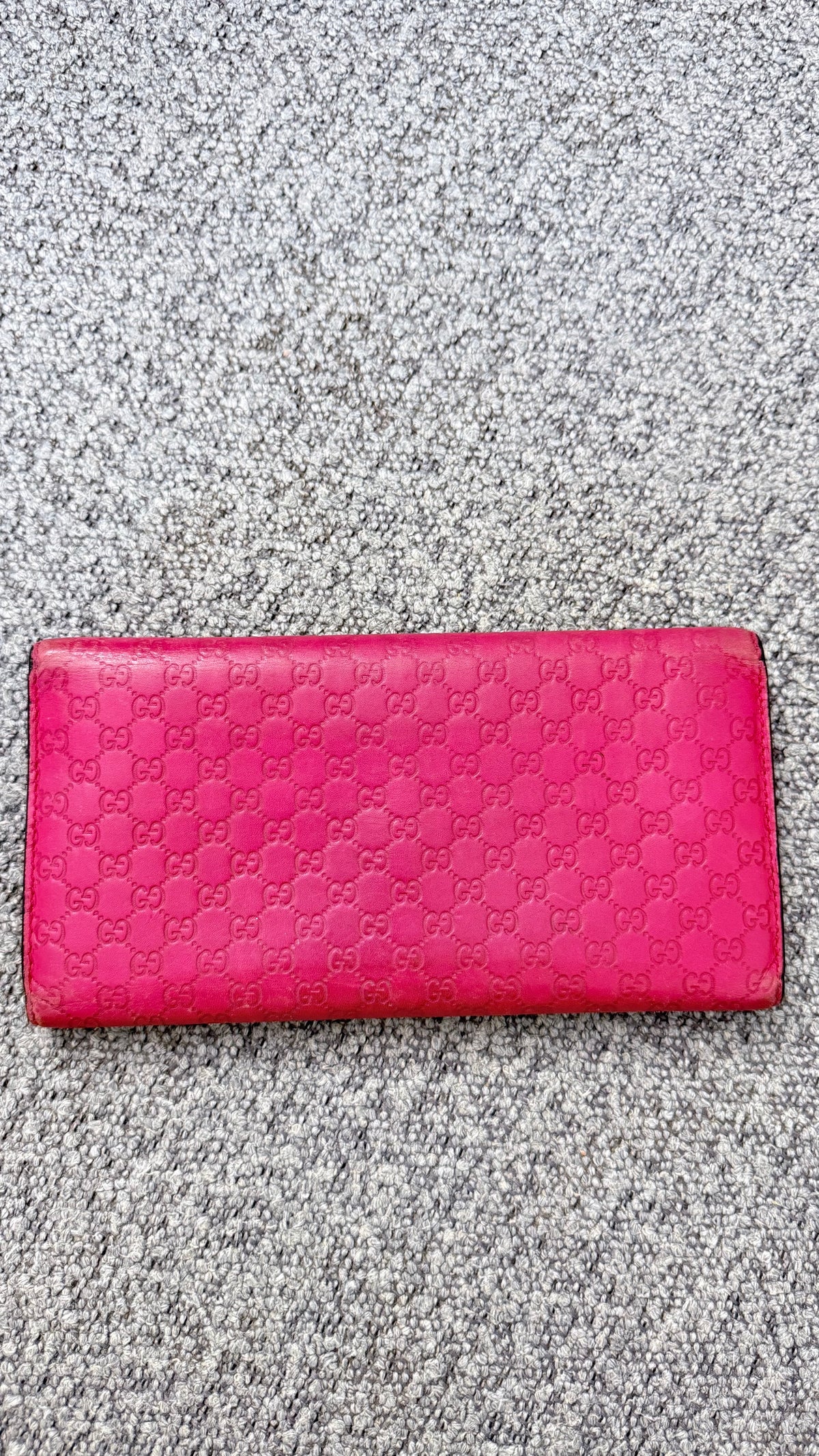 Gucci Microguccissima interlocking G continental wallet
