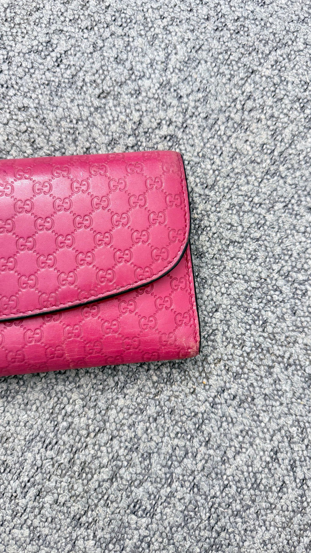 Gucci Microguccissima interlocking G continental wallet