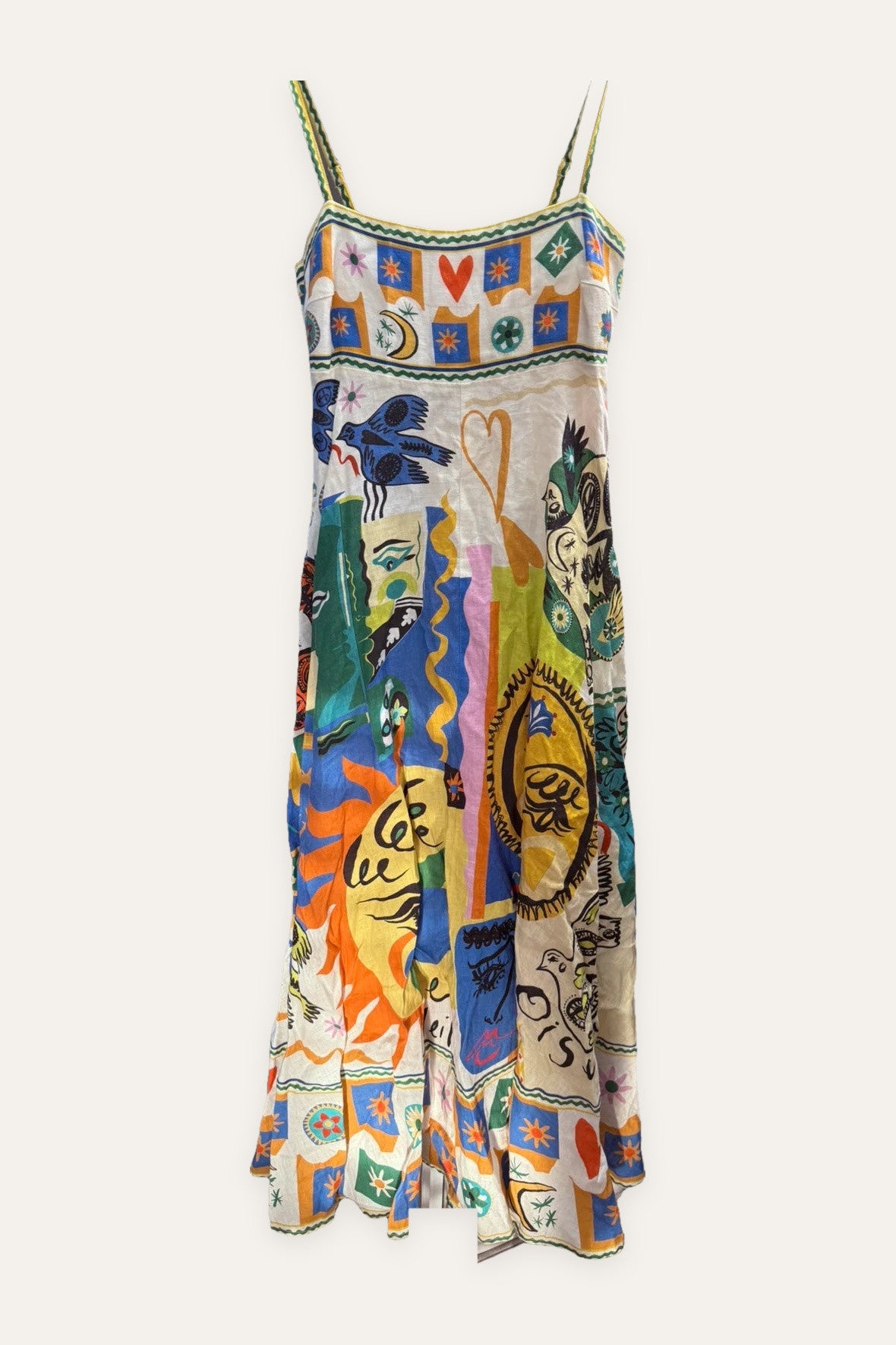 Alemais linen long dress