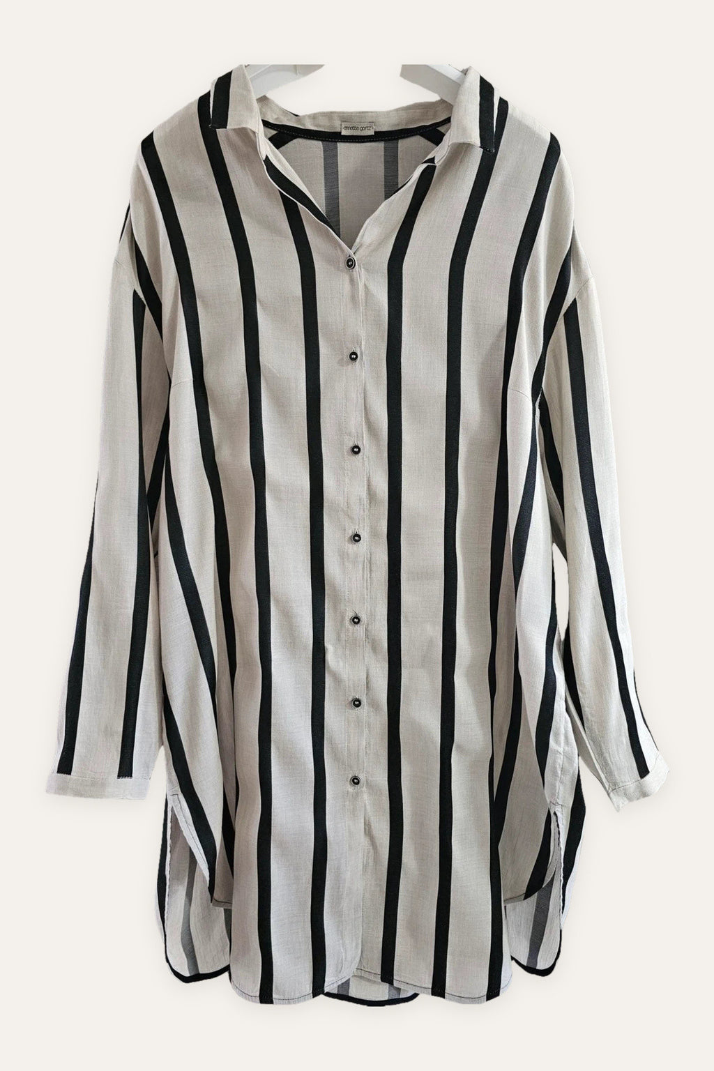 Annette Görtz linen striped long shirt