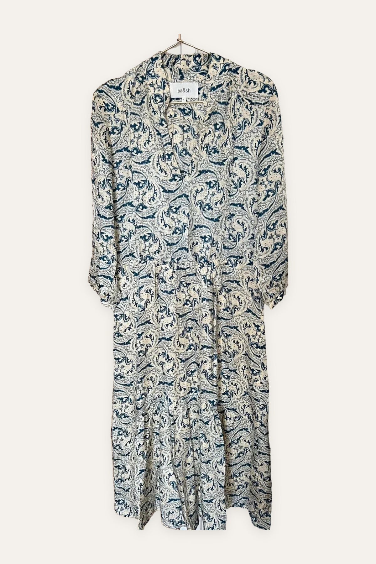Ba&sh silk viscose dress