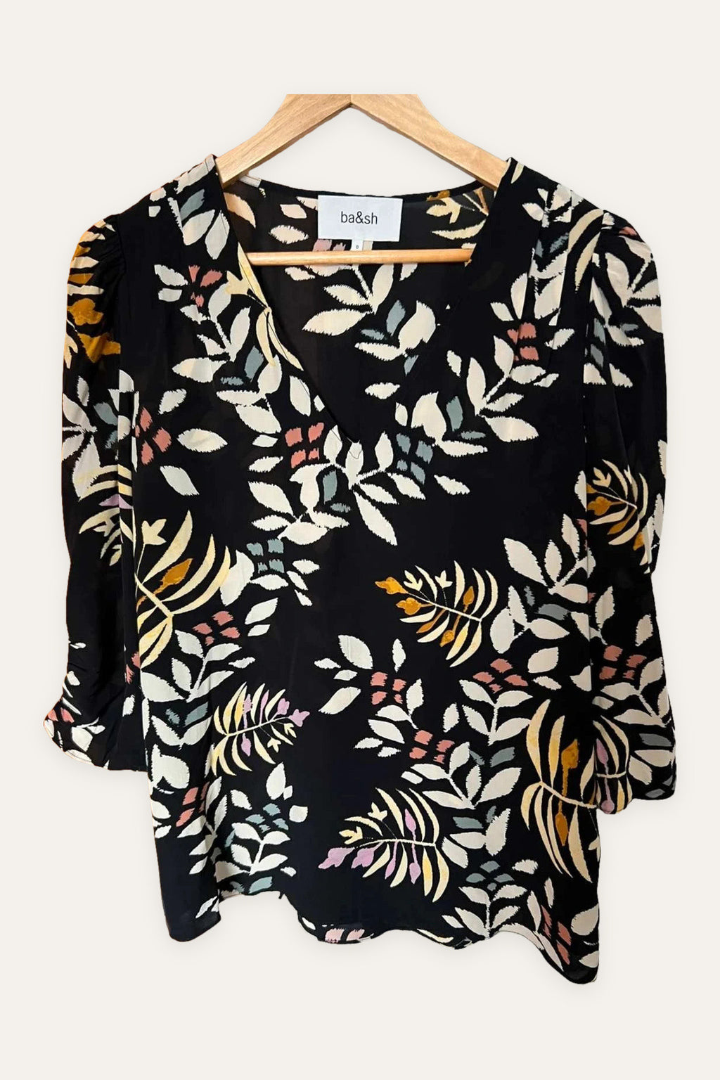 Ba&sh viscose blouse