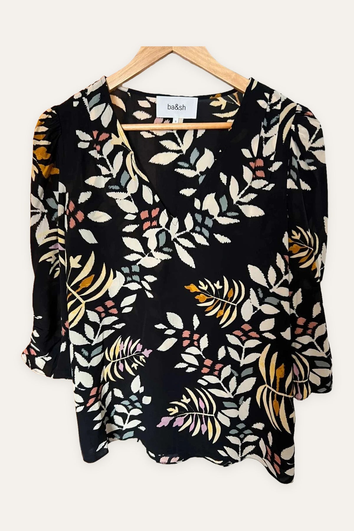 Ba&sh viscose blouse