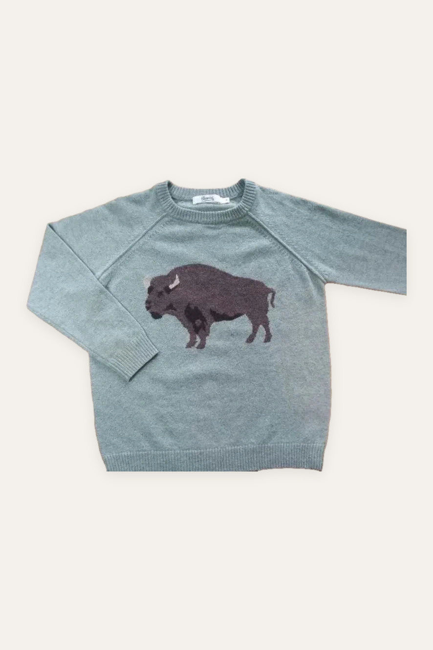 Bonpoint turquoise cashmere jumper