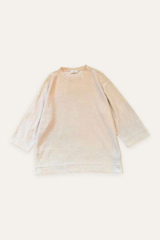 Brunello Cucinelli beige cashmere sweater