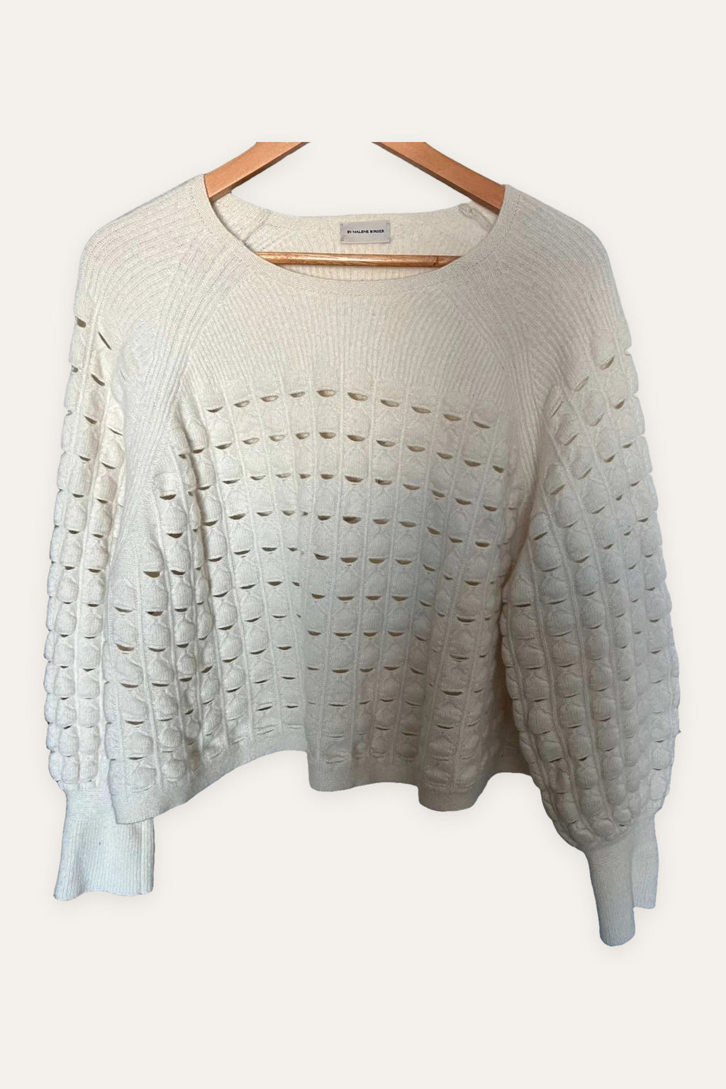 By Malene Birger white wool sweater
