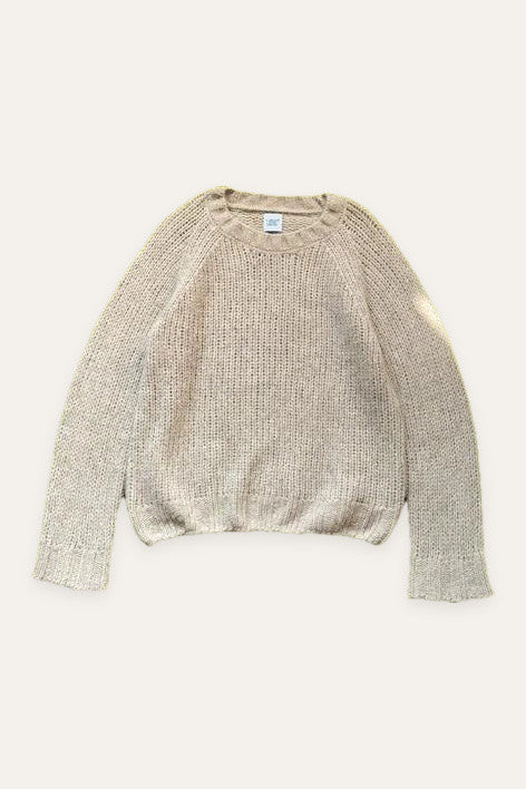 Collectif Mon Amour beige baby alpaca sweater