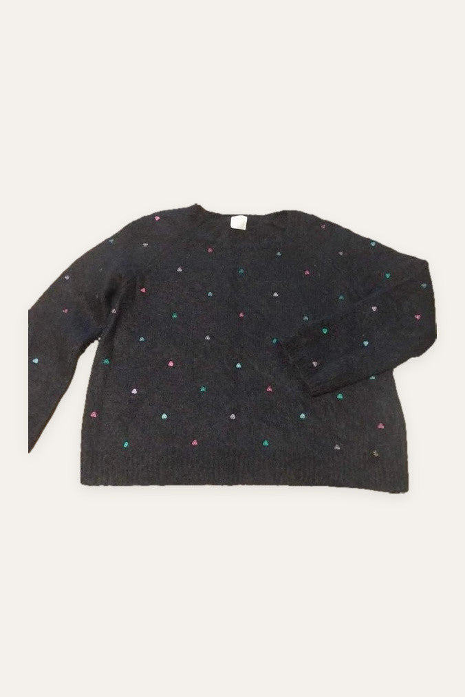 Des Petits Hauts kid mohair sweater with sequins