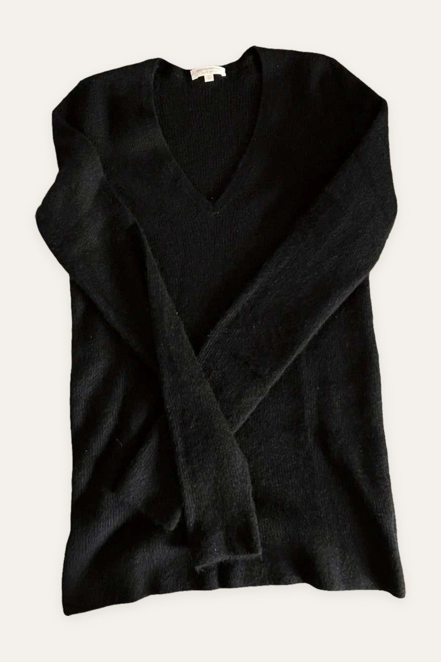 Eric Bompard black cashmere sweater