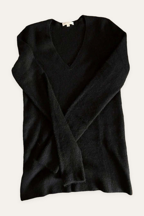 Eric Bompard black cashmere sweater