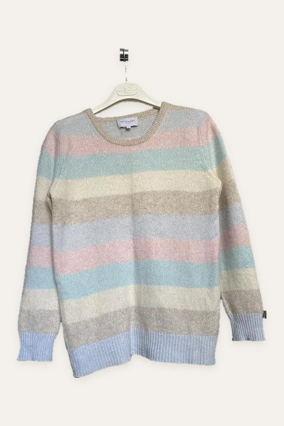 Eric Bompard pastel cashmere jumper sweater