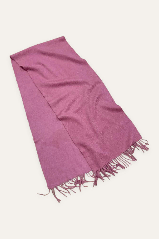 Eric Bompard pink cashmere scarf
