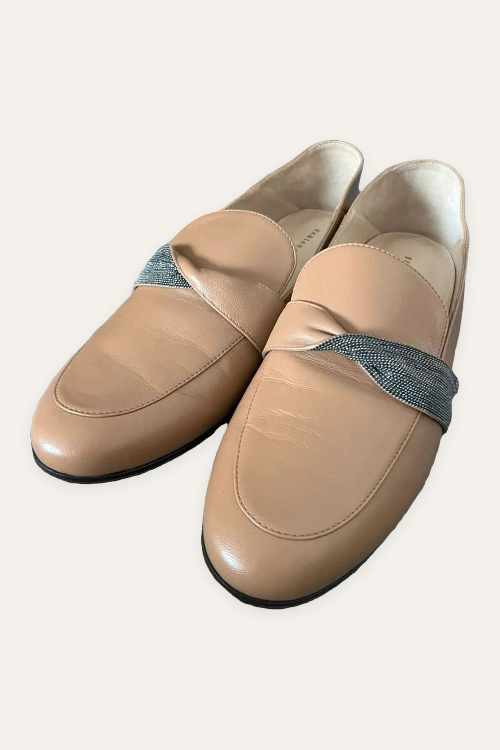 Fabiana Filippi new beige loafers