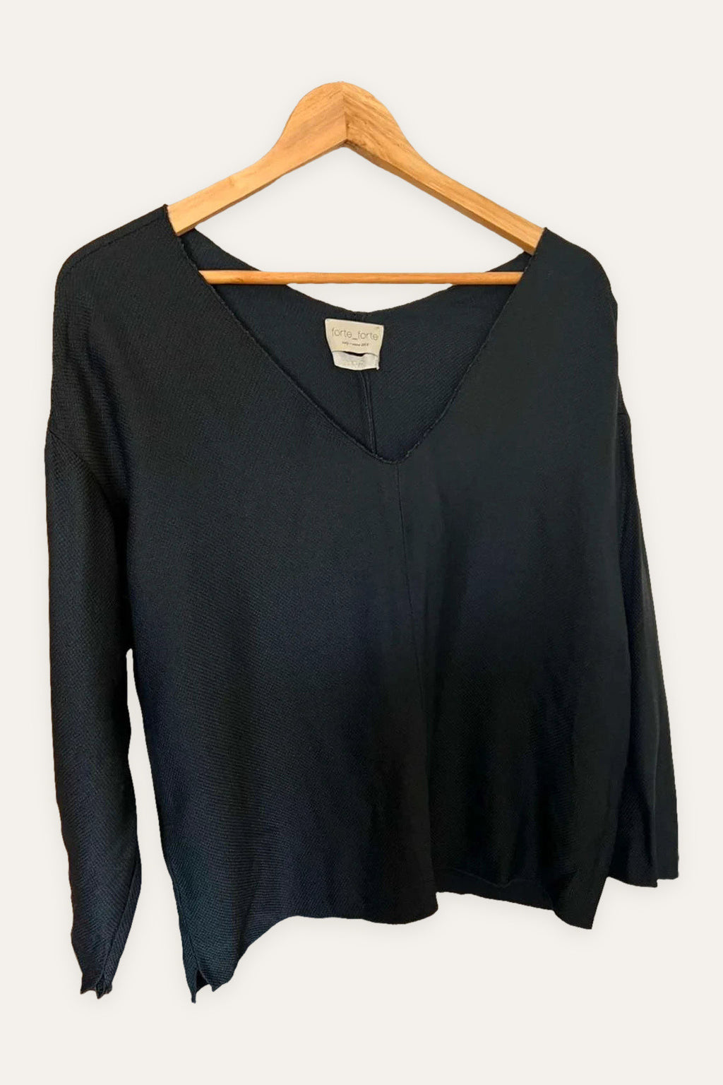 Forte Forte black viscose blouse