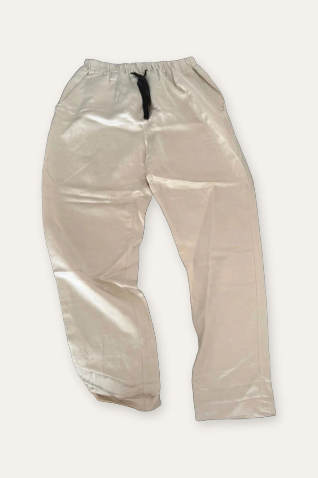 Forte Forte cream viscose linen trousers