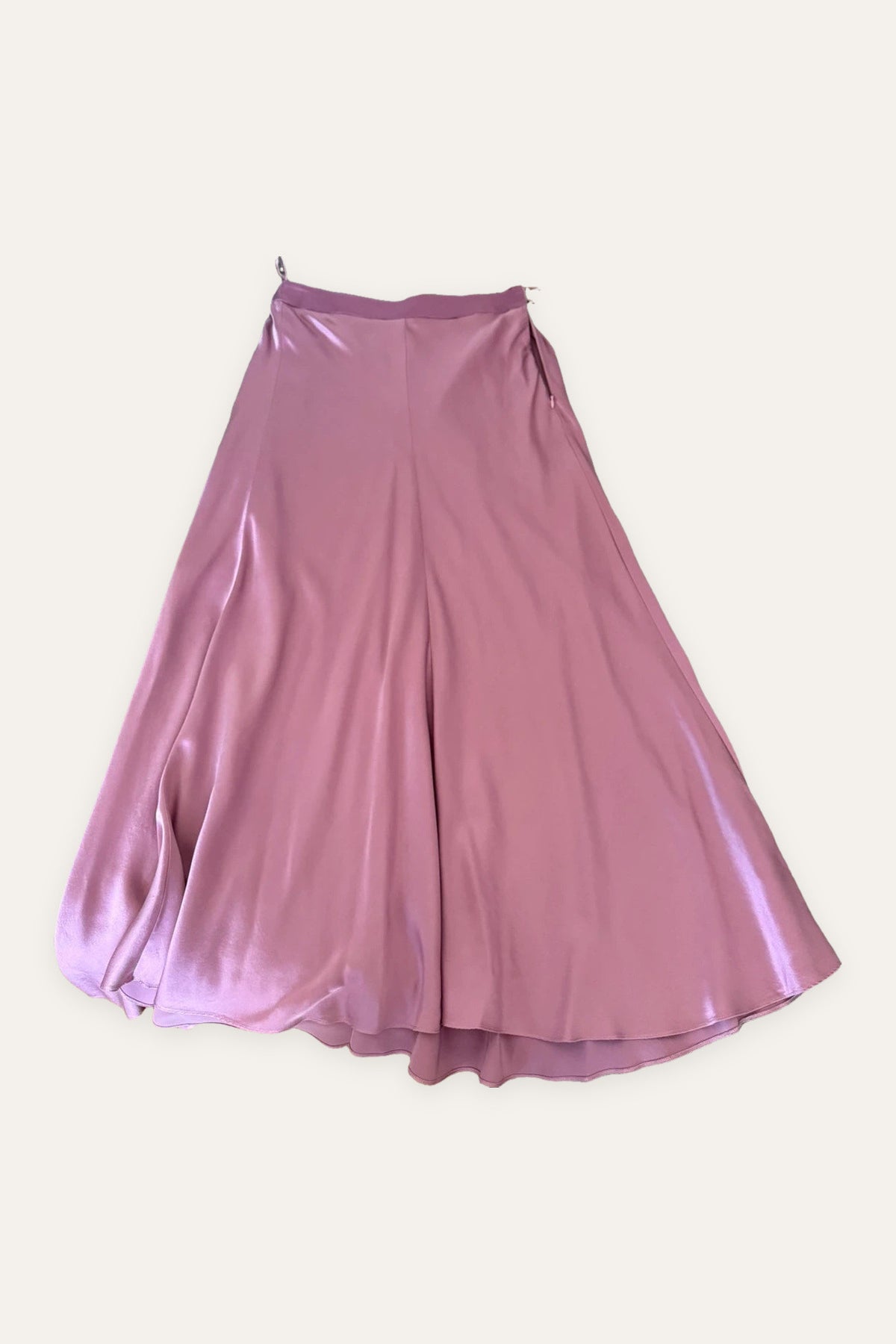 Forte Forte lilac silk long skirt