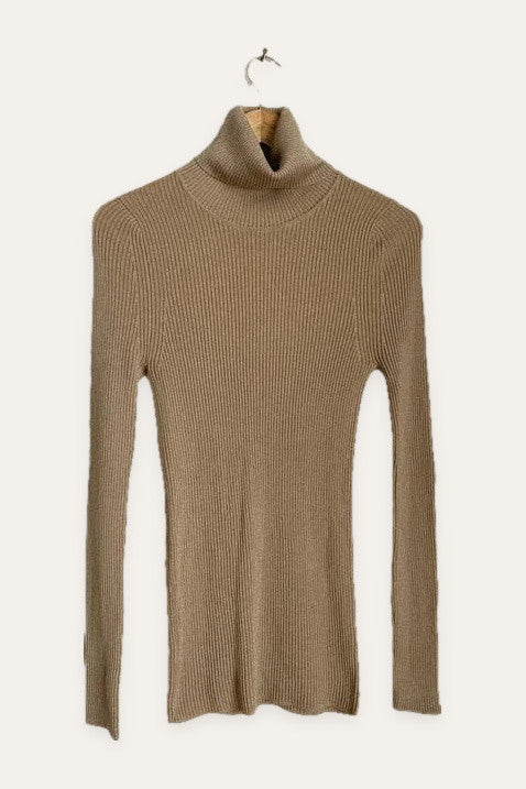 Forte Forte wool beige turtleneck sweater