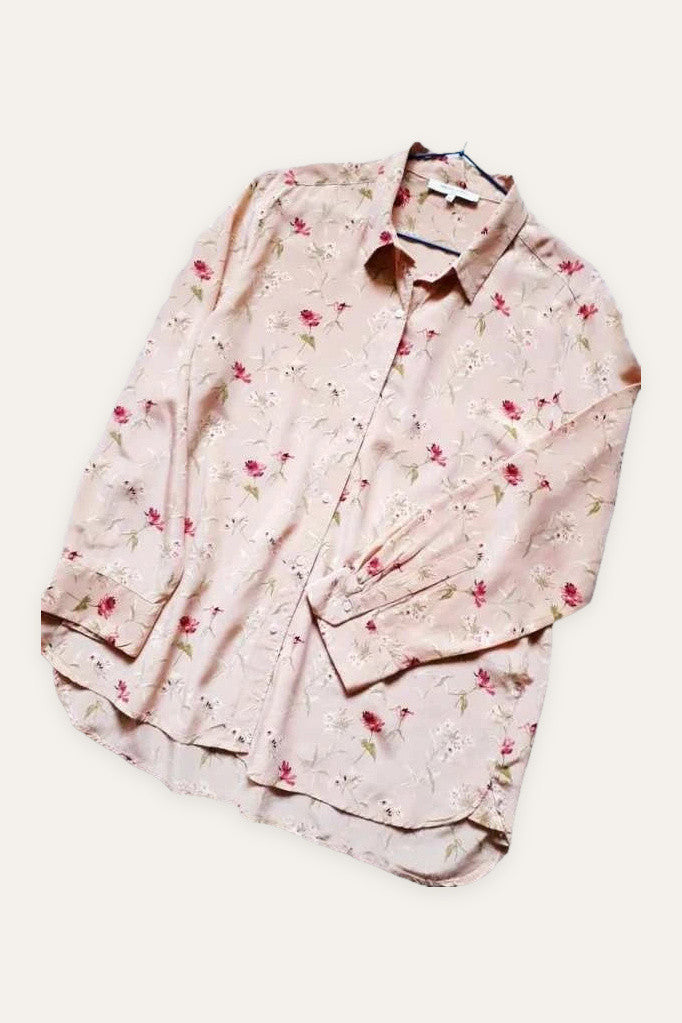 Gerard Darel silk floral shirt