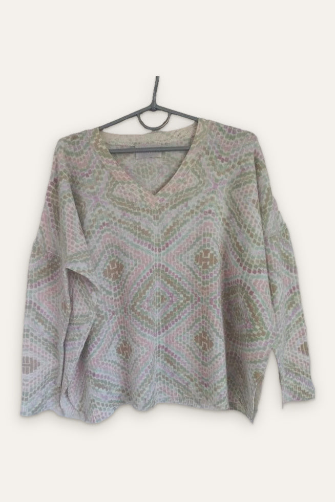 Hemisphere cashmere pastel oversize jumper sweater