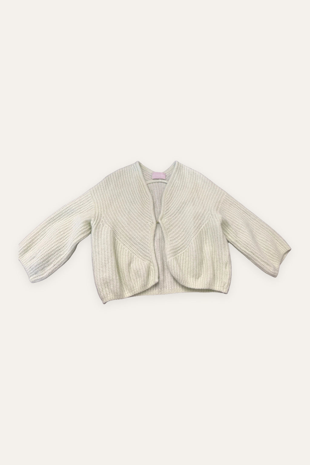 Hemisphere new light green cashmere cotton cardigan