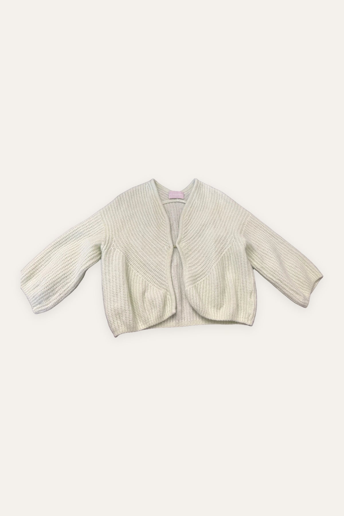 Hemisphere new light green cashmere cotton cardigan