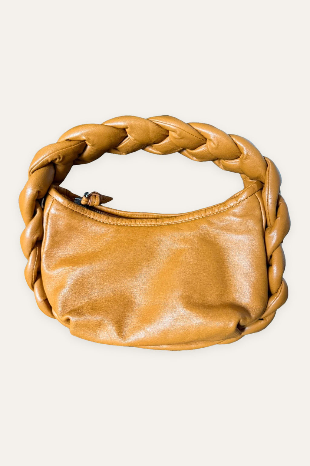 Hereu brown leather mini bag