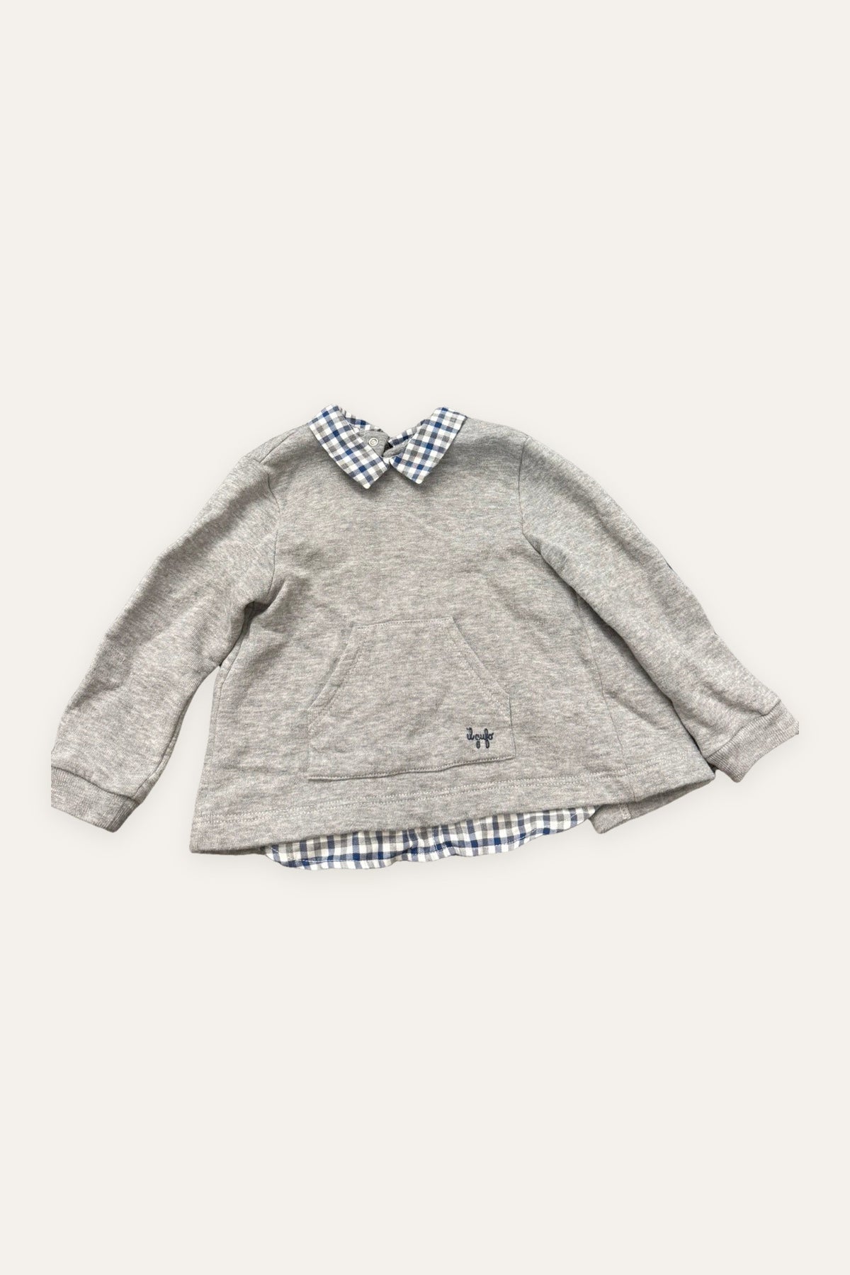 Il Gufo cotton grey sweat-shirt