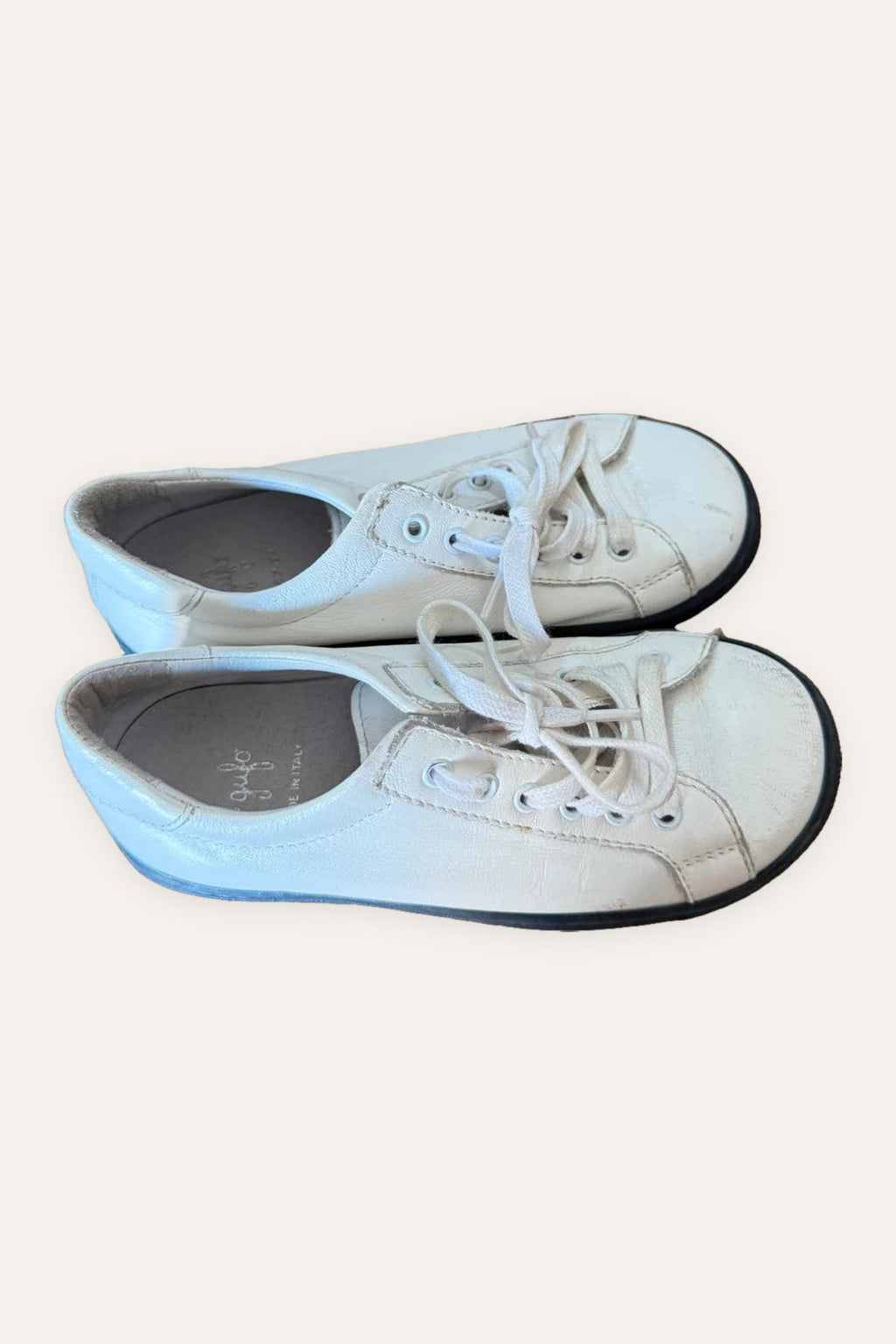 Il Gufo white leather sneakers