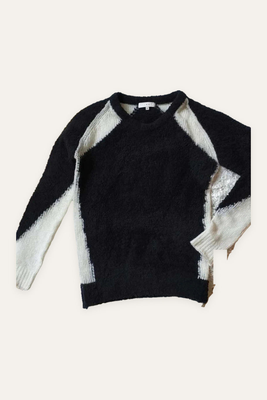 IRO wool black and white sweater jumper