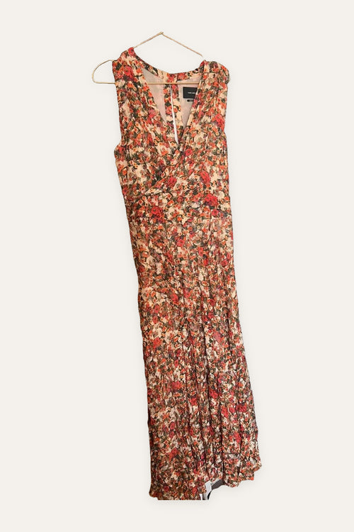 Isabel Marant viscose silk incredible long dress