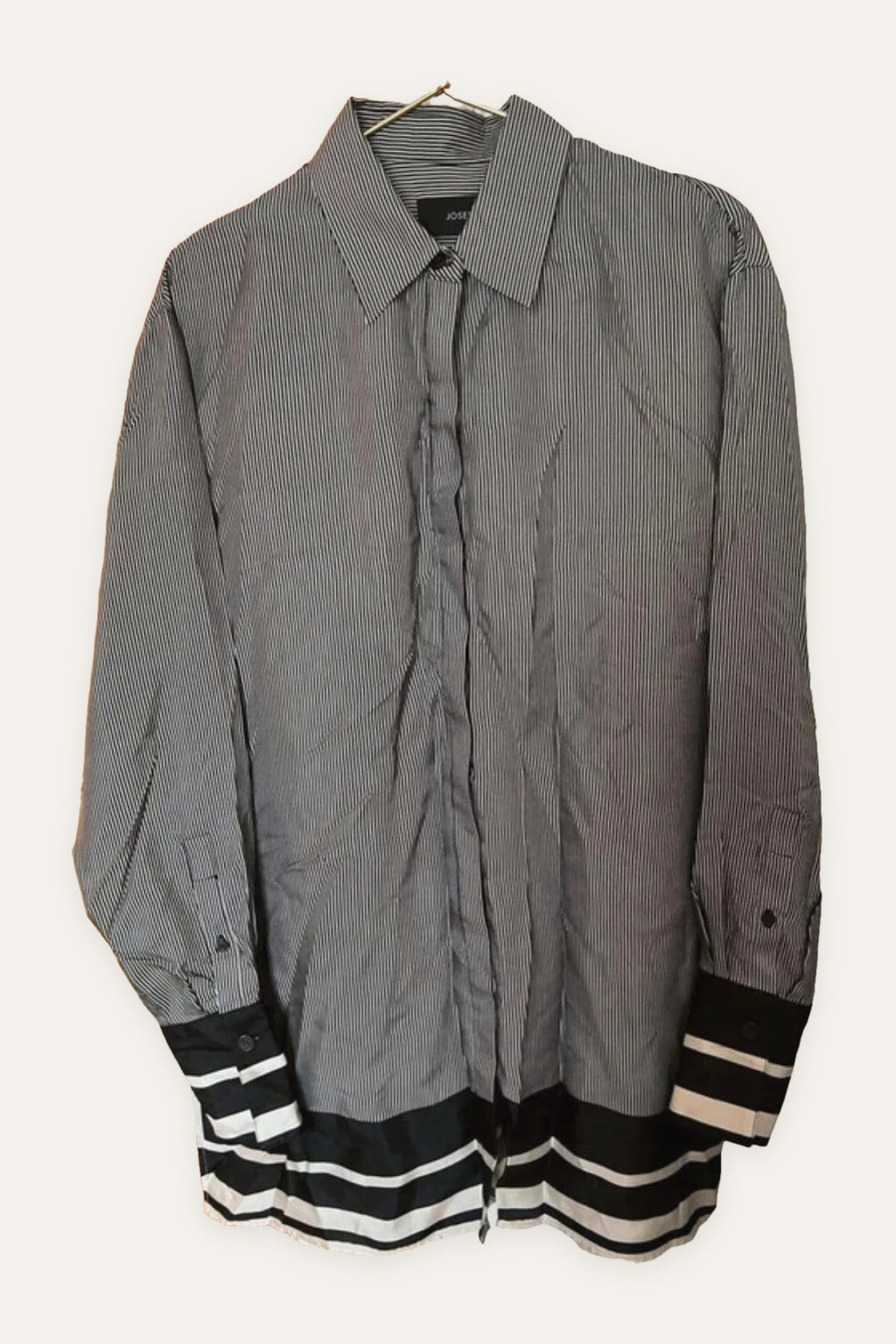 Joseph bawson scarf print viscose long shirt tunic